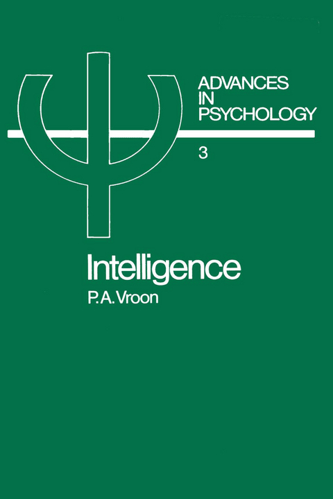 Intelligence -  P.A. Vroon