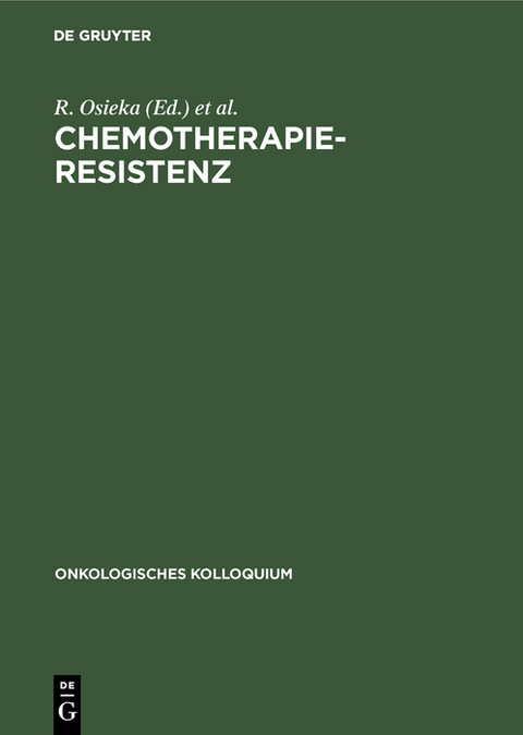 Chemotherapieresistenz - 