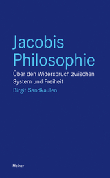 Jacobis Philosophie -  Birgit Sandkaulen