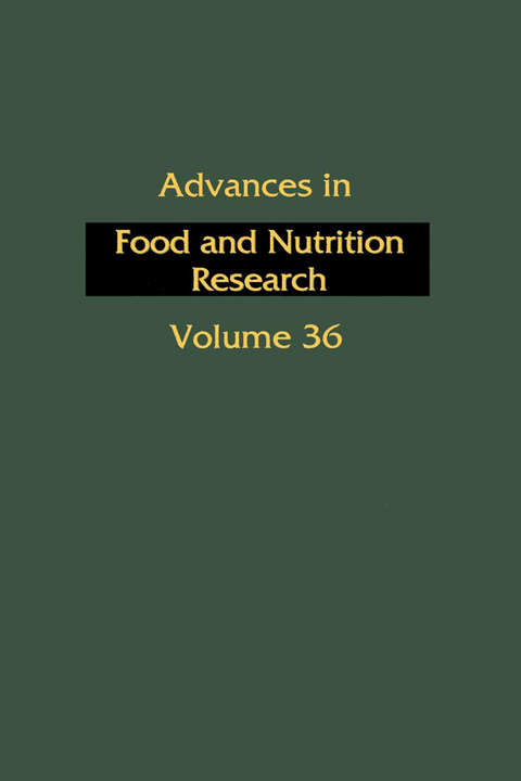 Advances in Food and Nutrition Research