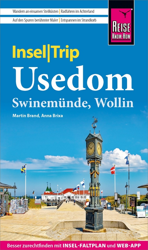 Reise Know-How InselTrip Usedom mit Swinemünde und Wollin -  Anna Brixa,  Martin Brand