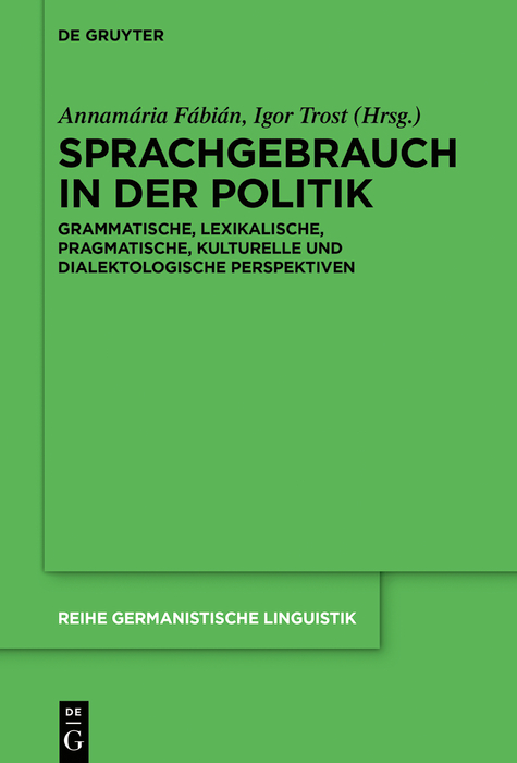 Sprachgebrauch in der Politik - 