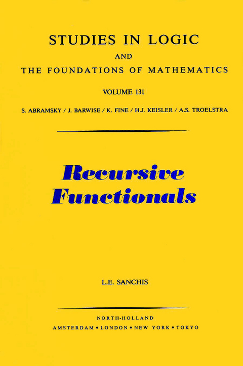 Recursive Functionals -  L.E. Sanchis