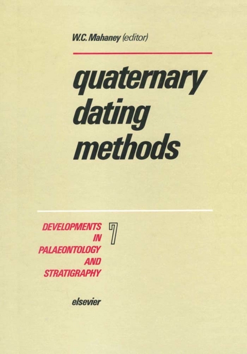 Quaternary Dating Methods - 