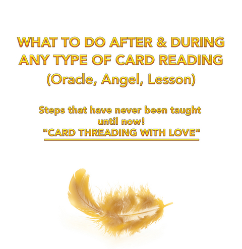 What to Do After & During   Any Type of Card Reading (Oracle, Angel, Lesson) - Starlet Paradis