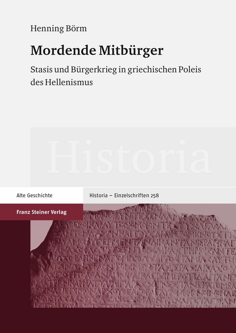 Mordende Mitbürger -  Henning Börm