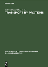 Transport by proteins - 