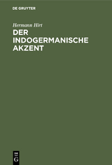 Der indogermanische Akzent - Hermann Hirt