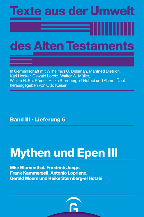 Mythen und Epen III -  Elke Blumenthal,  Friedrich Junge,  Frank Kammerzell,  Antonio Loprieno,  Gerald Moers,  Heike Sternberg-