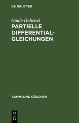 Partielle Differentialgleichungen - Guido Hoheisel