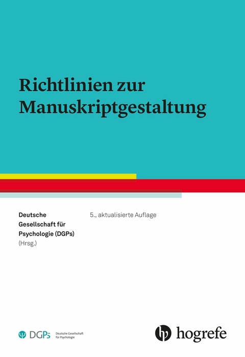 Richtlinien zur Manuskriptgestaltung - 