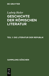 Die Literatur der Republik - Ludwig Bieler