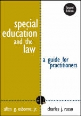 Special Education and the Law - Osborne, Allan G.; Russo, Charles