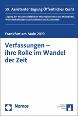 Verfassungen - ihre Rolle im Wandel der Zeit - 