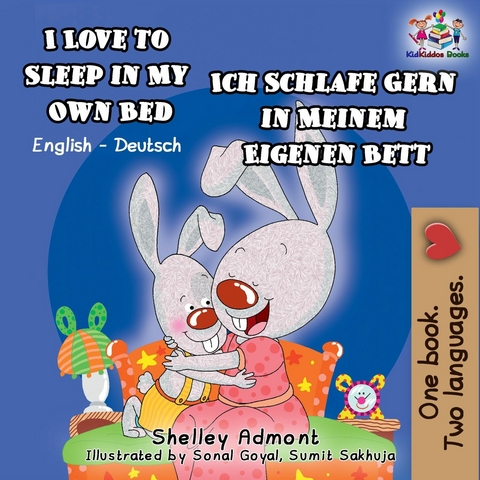 I Love to Sleep in My Own Bed Ich Schlafe Gern in Meinem Eigenen Bett -  Shelley Admont