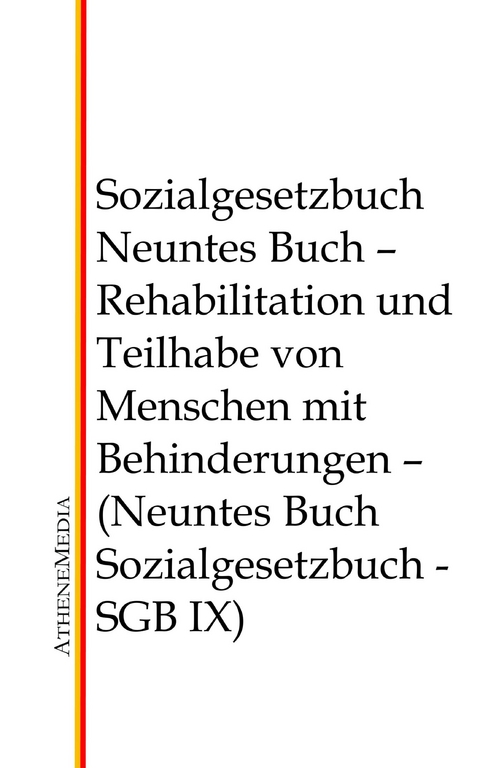 Sozialgesetzbuch - Neuntes Buch - 