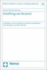 Schaffung von Bauland - 