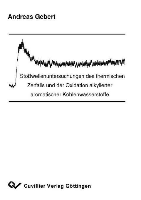 Sto&#xDF;wellenuntersuchungen des thermischen Zerfalls und der Oxidation alkylierter aromatischer Kohlenwasserstoffe -  Andreas Gebert