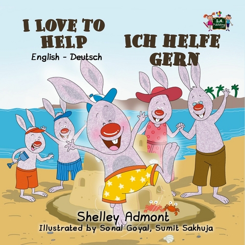 I Love to Help Ich helfe gern -  Shelley Admont