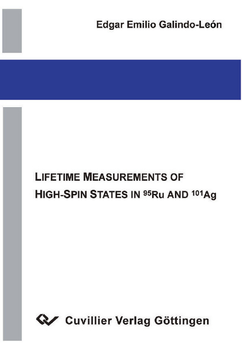 Lifetime Measurements of High-Spin States in Ru and Ag -  Edgar E. Galindo-Leon