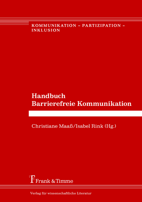 Handbuch Barrierefreie Kommunikation - 