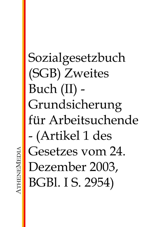 Sozialgesetzbuch (SGB) - Zweites Buch (II)