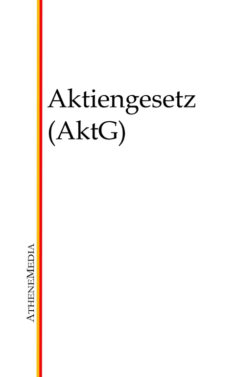 Aktiengesetz (AktG) - 