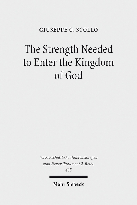 The Strength Needed to Enter the Kingdom of God -  Giuseppe G. Scollo