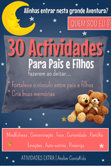 30 Actividades para pais e filhos fazerem ao deitar - Ana Sofia