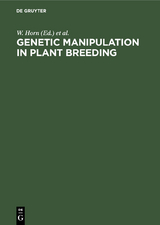 Genetic Manipulation in Plant Breeding - 