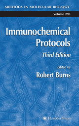 Immunochemical Protocols - Burns, Robert