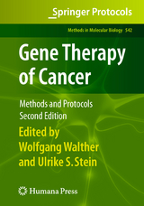 Gene Therapy of Cancer - 