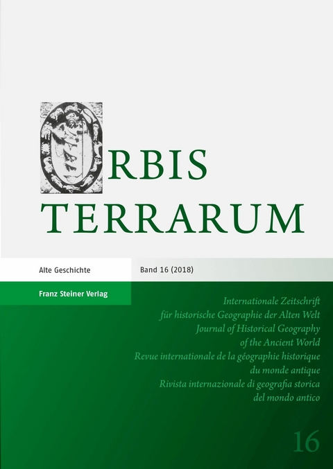 Orbis Terrarum 16 (2018) -  Michael Rathmann