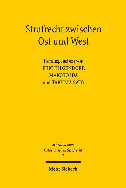 Strafrecht zwischen Ost und West - 