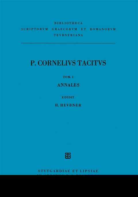 Ab excessu divi Augusti (Annales) -  Cornelius Tacitus
