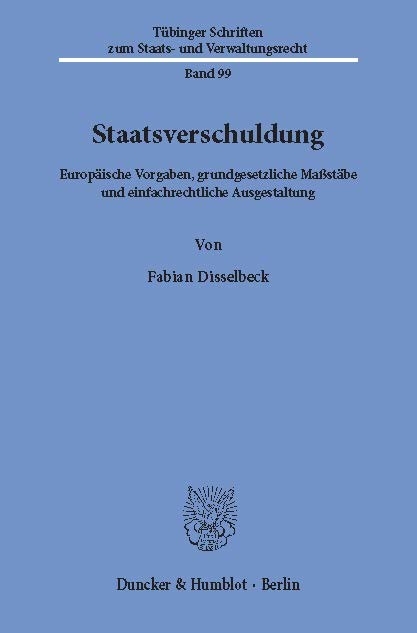 Staatsverschuldung. -  Fabian Disselbeck