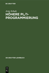 Höhere PL/1-Programmierung - Arno Schulz