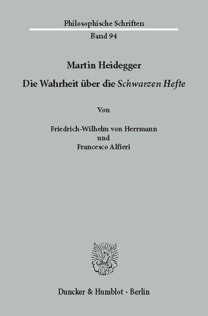 Martin Heidegger. -  Francesco Alfieri