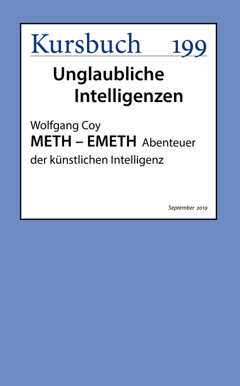 METH - EMETH -  Wolfgang Coy
