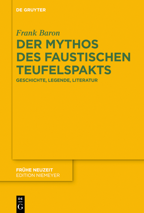 Der Mythos des faustischen Teufelspakts - Frank Baron