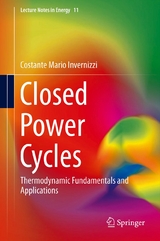 Closed Power Cycles -  Costante Mario Invernizzi