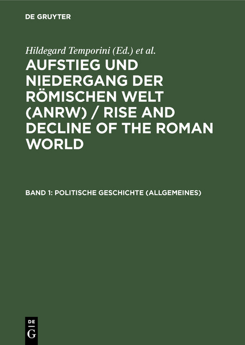 Politische Geschichte (Allgemeines) - 