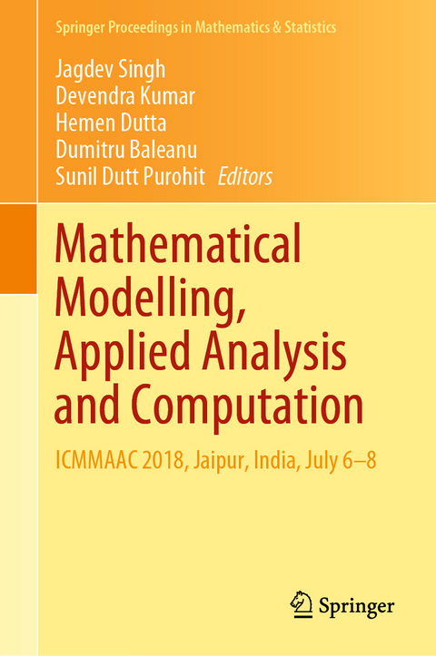 Mathematical Modelling, Applied Analysis and Computation - 