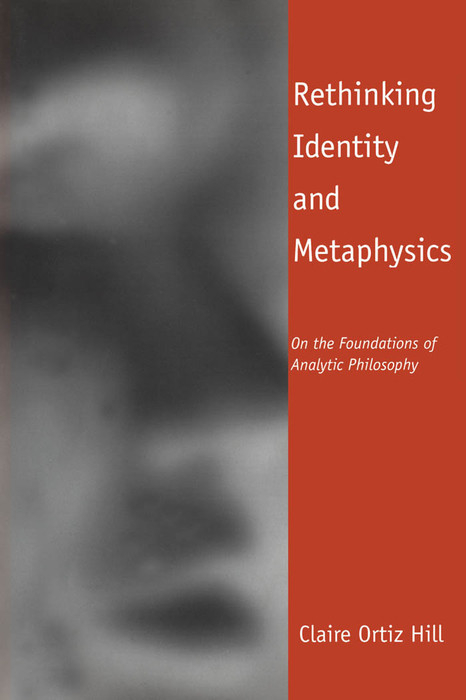 Rethinking Identity and Metaphysics -  David B. Haley