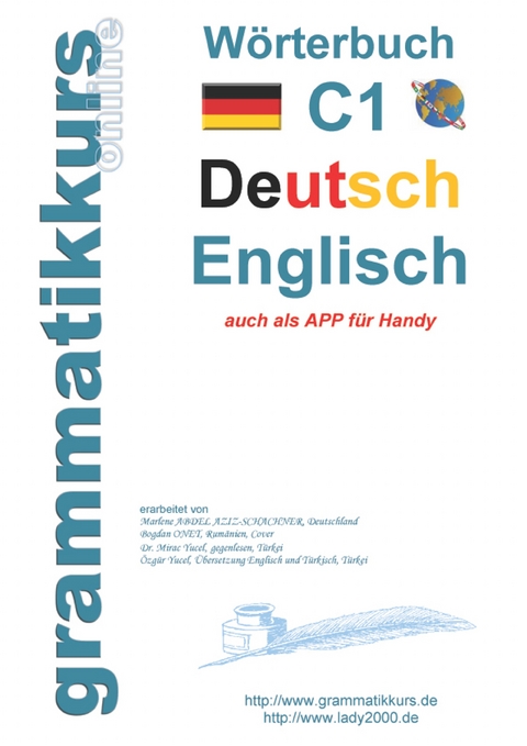 Wörterbuch C1 Deutsch - Englisch -  Marlene Schachner