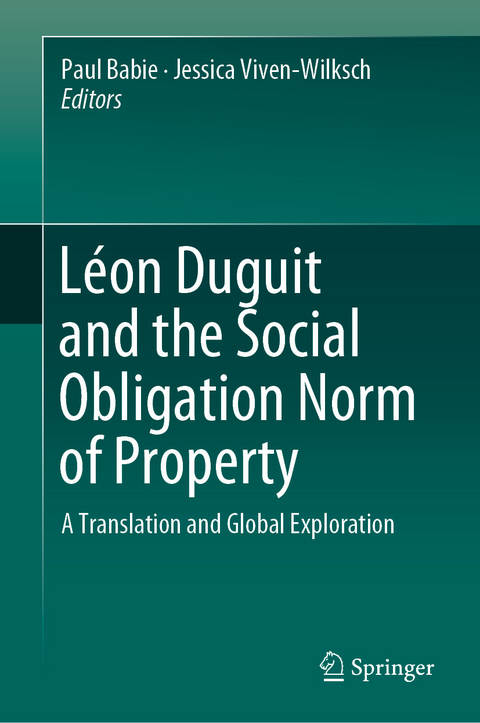 Leon Duguit and the Social Obligation Norm of Property - 