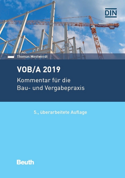 VOB/A + VOB/B 2019 -  Uwe Diehr,  Thomas Mestwerdt