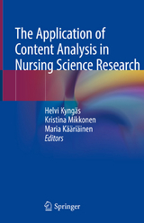 The Application of Content Analysis in Nursing Science Research - 