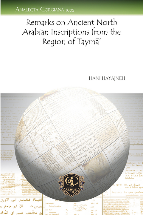 Remarks on Ancient North Arabian Inscriptions from the Region of Taym?' -  Hani Hayajneh