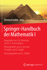 Springer-Handbuch der Mathematik I -  Eberhard Zeidler